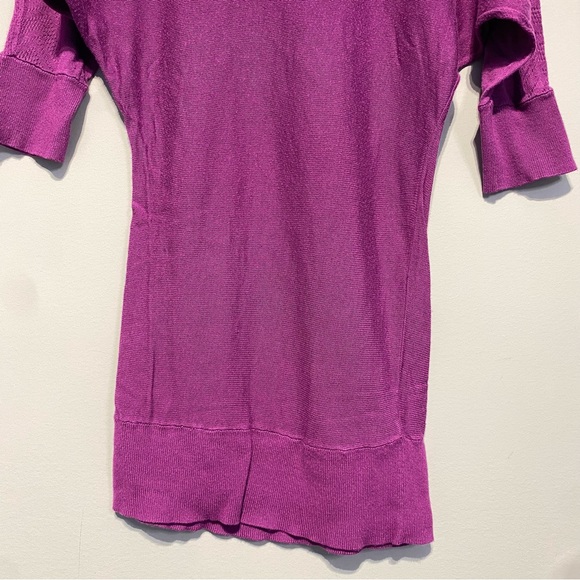 ๐๏ธ 4 for 20$ / Smart Set Dolman Sleeve Sweater / Fushia / S - Picture 4 of 10
